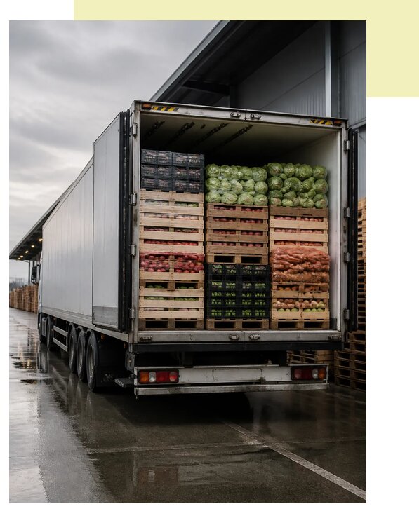 Перевозка плодоовощной продукции в Электросталь по цене от 5065 р. | Агросервис-Элк