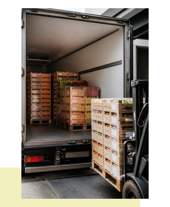 Перевозка сельхозпродукции на паллетах с доставкой в Электросталь