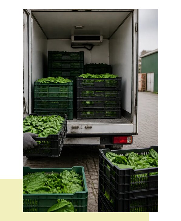 Перевозка шпината в Электросталь с сохранением свежести продукции